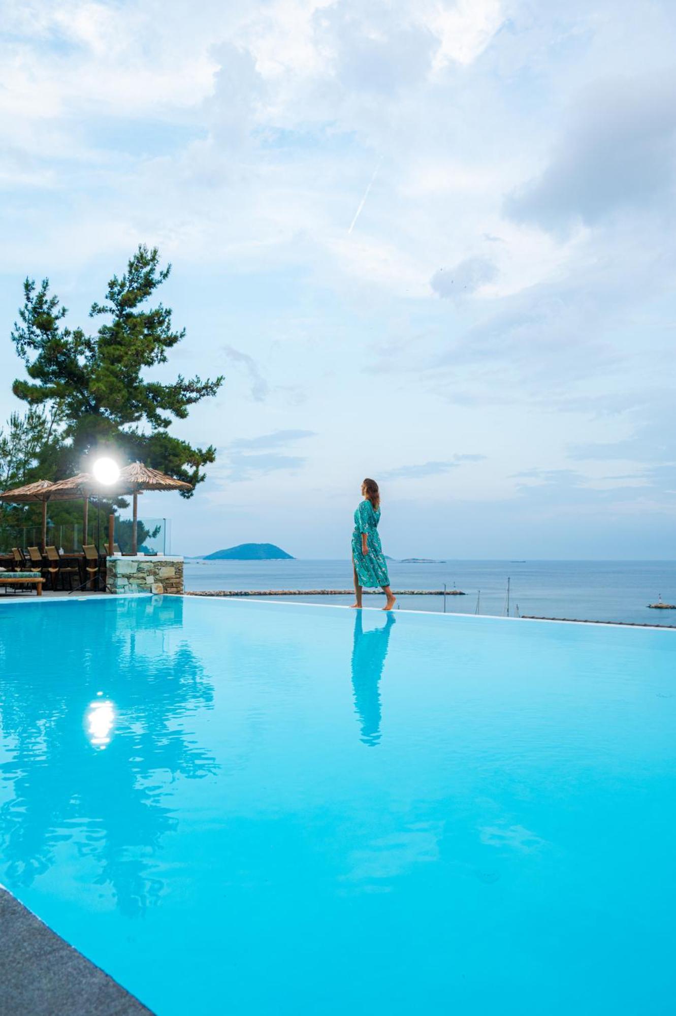 Natura Luxury Boutique Hotel Skopelos Loutraki  Eksteriør bilde