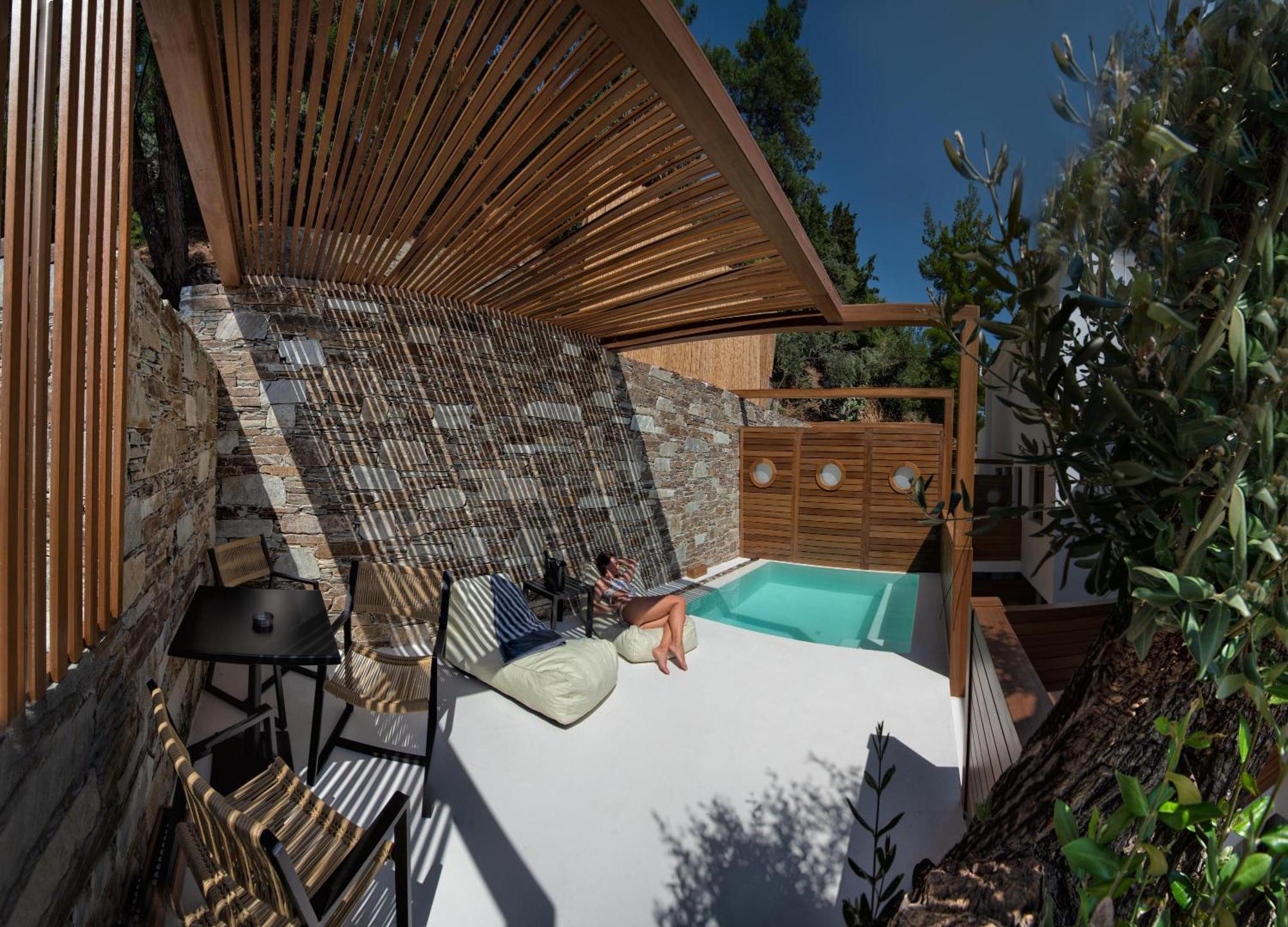 Natura Luxury Boutique Hotel Skopelos Loutraki  Eksteriør bilde