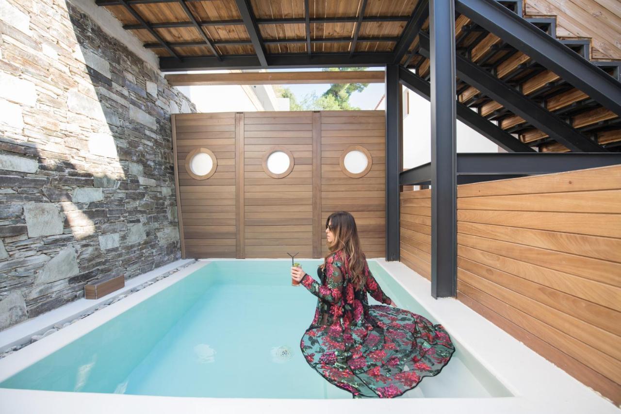 Natura Luxury Boutique Hotel Skopelos Loutraki  Eksteriør bilde